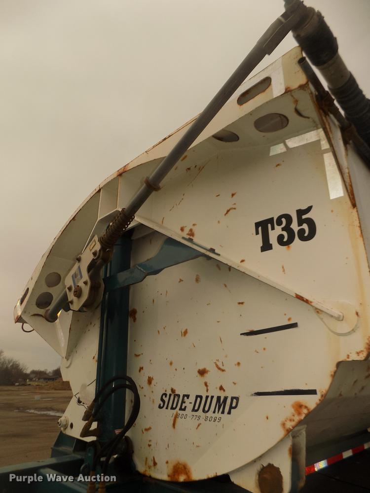 image for item DD2813 2010 Smithco MH3-44-36 T35 side dump trailer