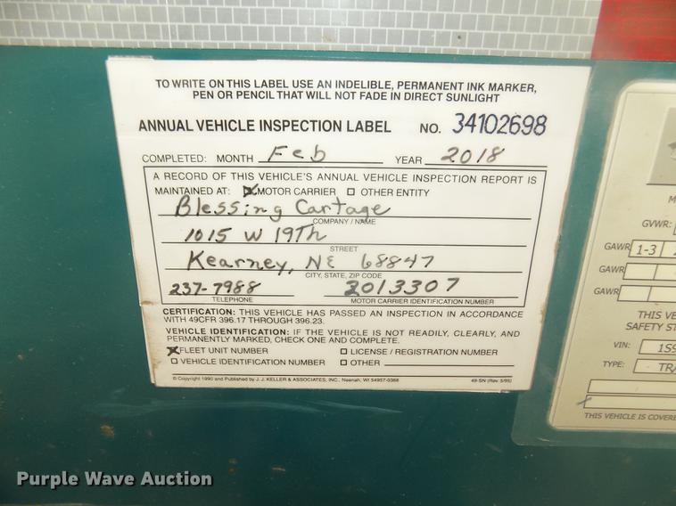 image for item DD2813 2010 Smithco MH3-44-36 T35 side dump trailer