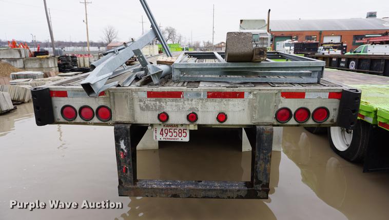image for item DE3193 1995 Transcraft Eagle W2 flatbed trailer