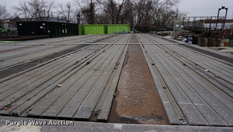 image for item DE3193 1995 Transcraft Eagle W2 flatbed trailer