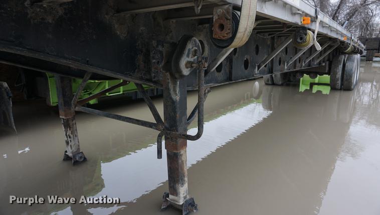 image for item DE3193 1995 Transcraft Eagle W2 flatbed trailer