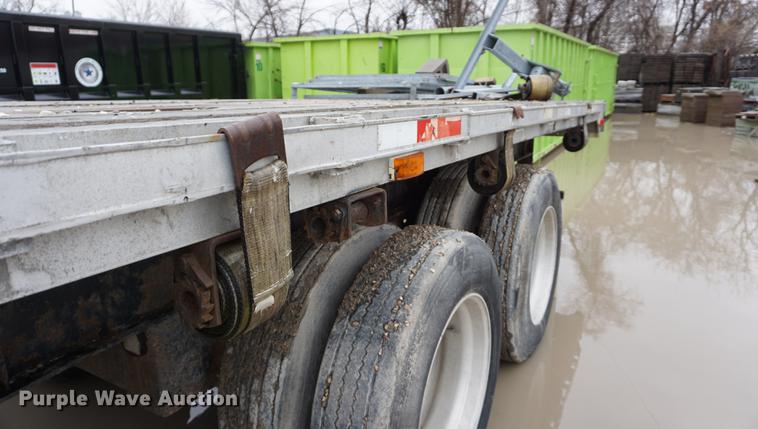 image for item DE3193 1995 Transcraft Eagle W2 flatbed trailer