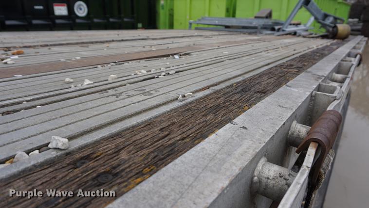 image for item DE3193 1995 Transcraft Eagle W2 flatbed trailer