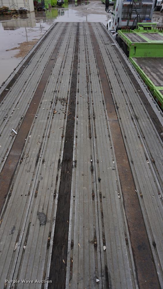 image for item DE3193 1995 Transcraft Eagle W2 flatbed trailer