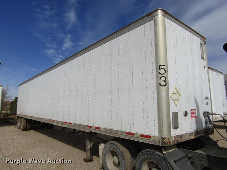 image for item DE6675 1999 Wabash dry van trailer