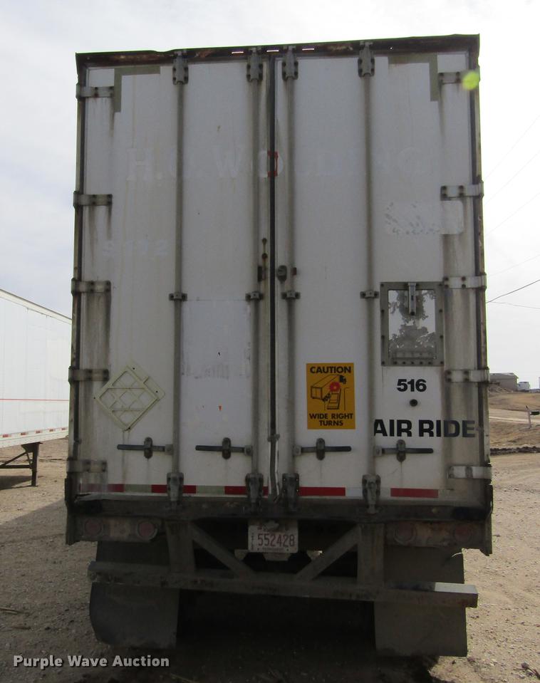 image for item DE6675 1999 Wabash dry van trailer