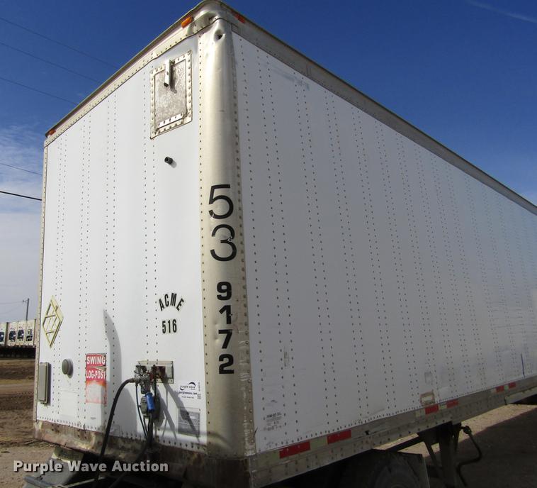 image for item DE6675 1999 Wabash dry van trailer