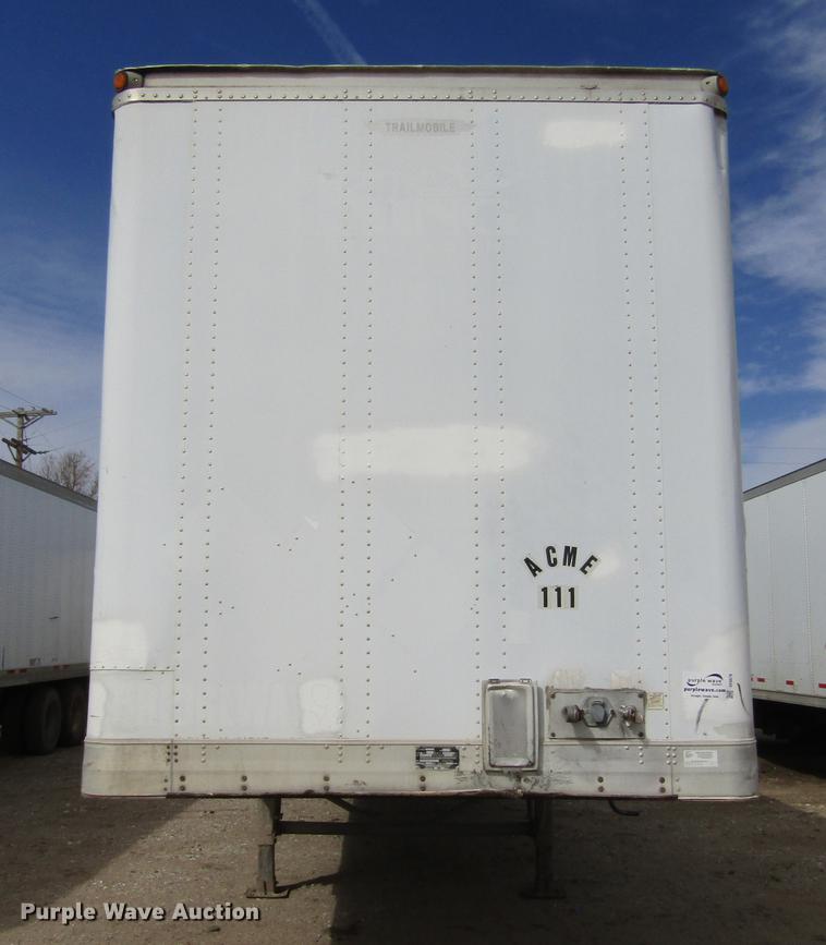 image for item DE6676 2001 Trailmobile dry van trailer