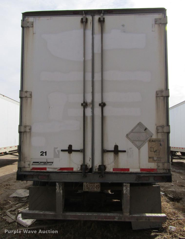 image for item DE6678 2000 Fruehauf dry van trailer