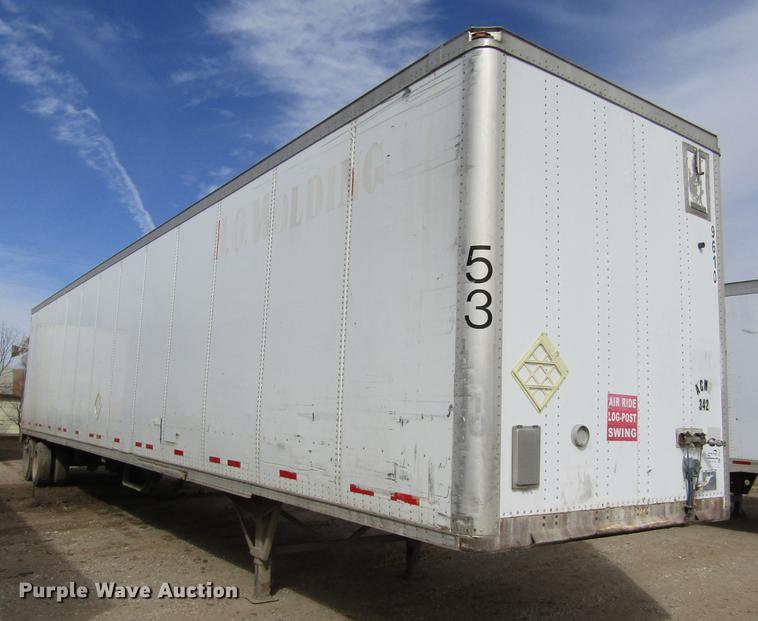 image for item DE6679 1999 Wabash dry van trailer