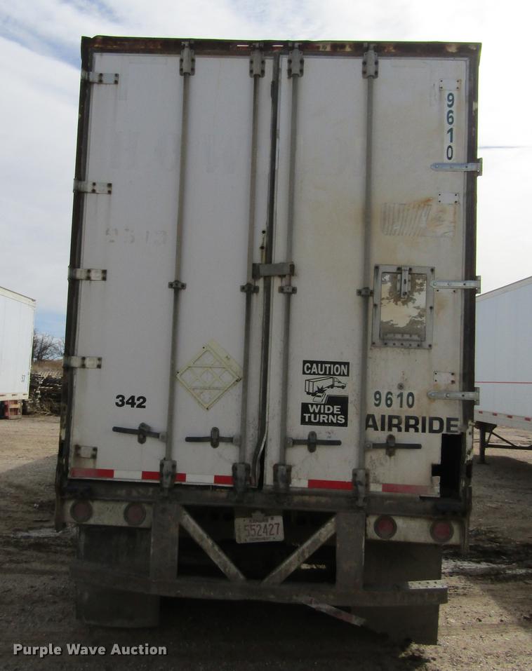 image for item DE6679 1999 Wabash dry van trailer