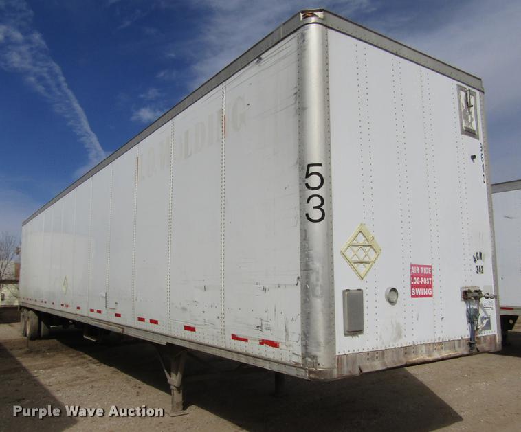 image for item DE6679 1999 Wabash dry van trailer