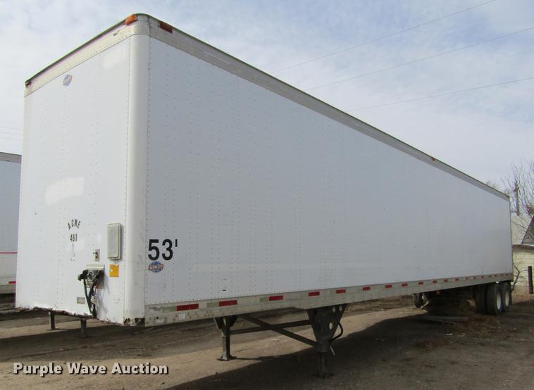 image for item DE6680 1999 Utility V52DC dry van trailer