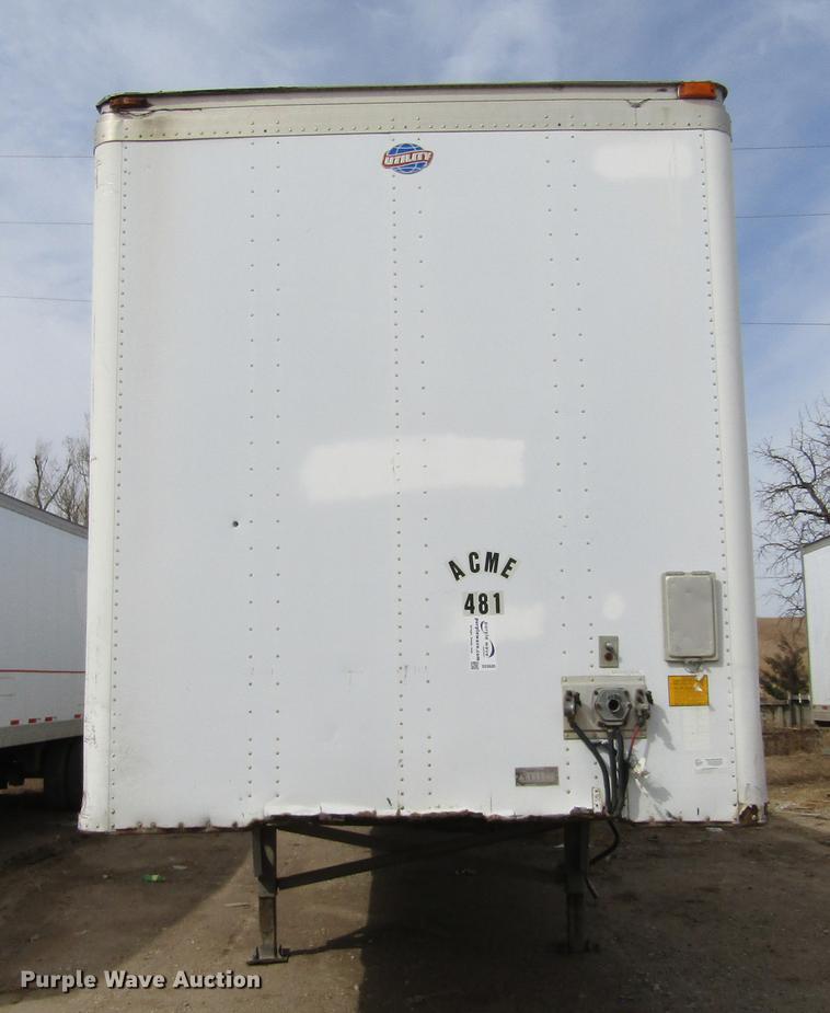 image for item DE6680 1999 Utility V52DC dry van trailer