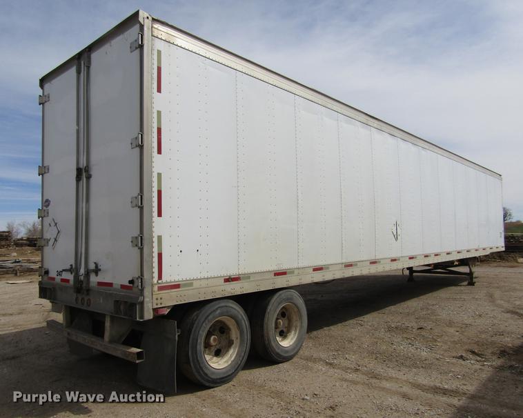 image for item DE6681 1998 Utility dry van trailer