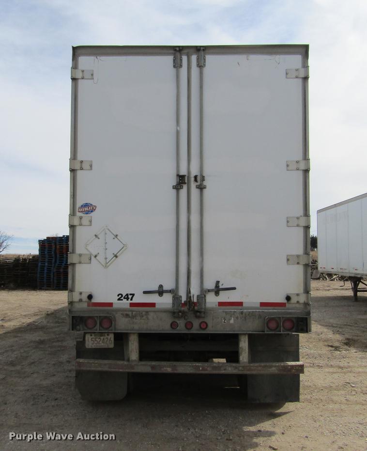image for item DE6681 1998 Utility dry van trailer