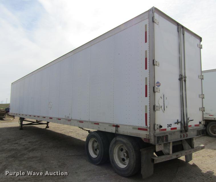 image for item DE6681 1998 Utility dry van trailer
