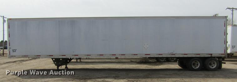 image for item DE6681 1998 Utility dry van trailer