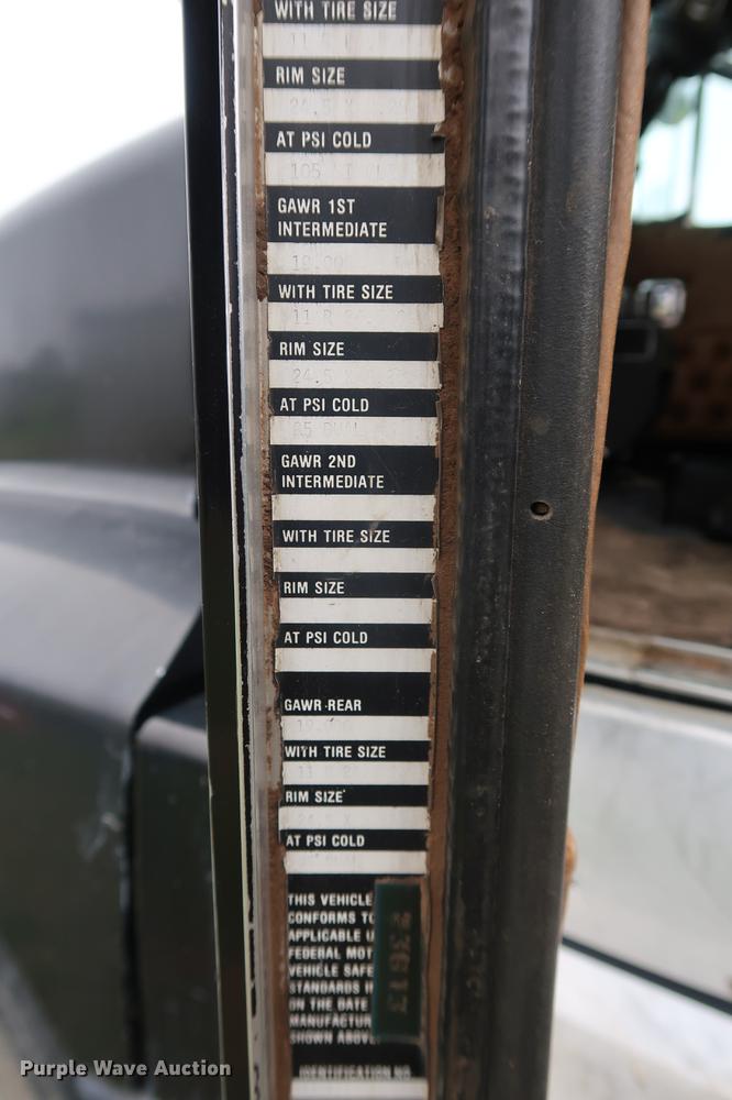 image for item DF3629 1987 Kenworth T600 semi truck