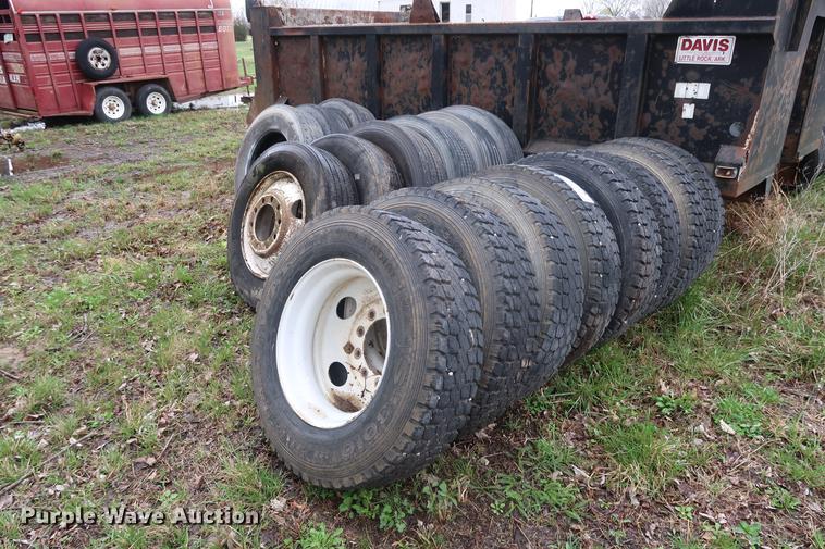 image for item DF3633 (17) 24.5 tires and wheels