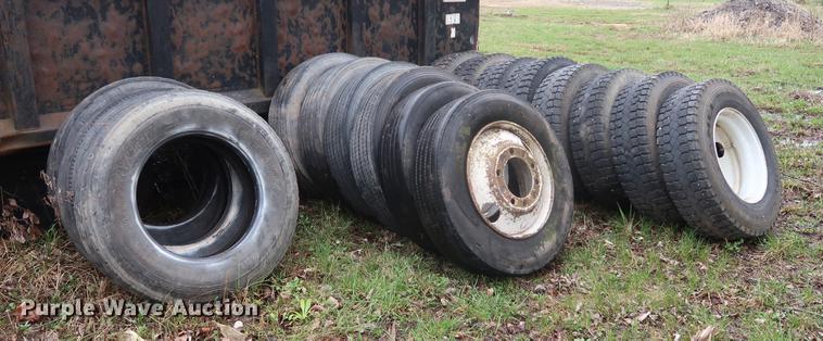 image for item DF3633 (17) 24.5 tires and wheels