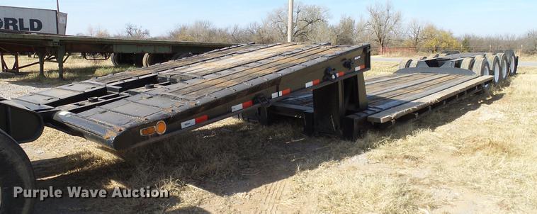image for item EE9648 1969 Hyster lowboy equipment trailer