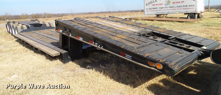 image for item EE9648 1969 Hyster lowboy equipment trailer