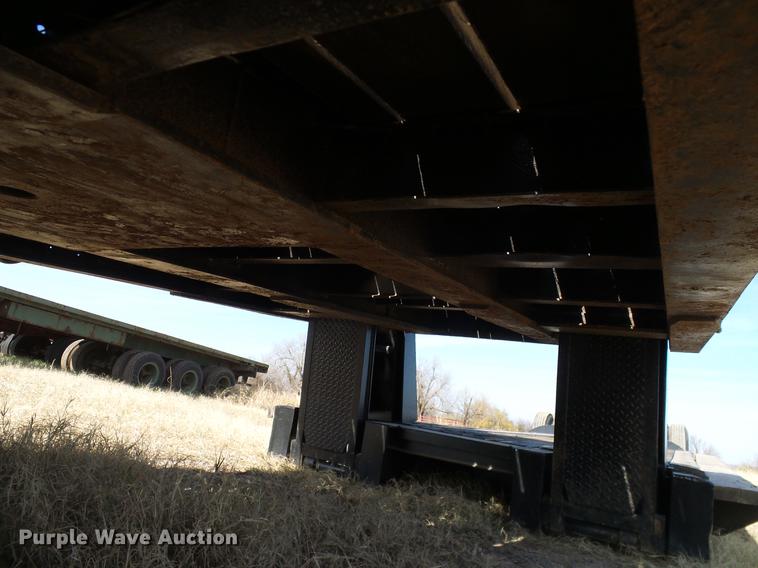 image for item EE9648 1969 Hyster lowboy equipment trailer