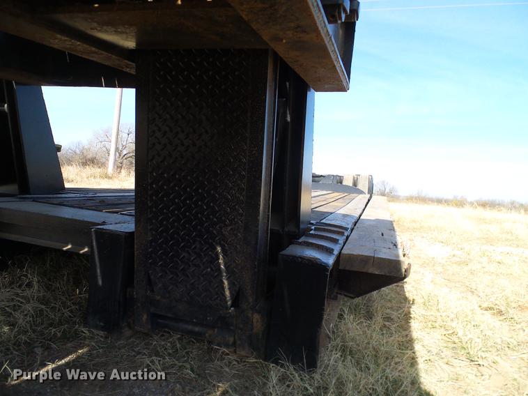 image for item EE9648 1969 Hyster lowboy equipment trailer