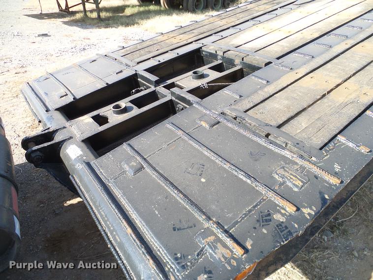 image for item EE9648 1969 Hyster lowboy equipment trailer