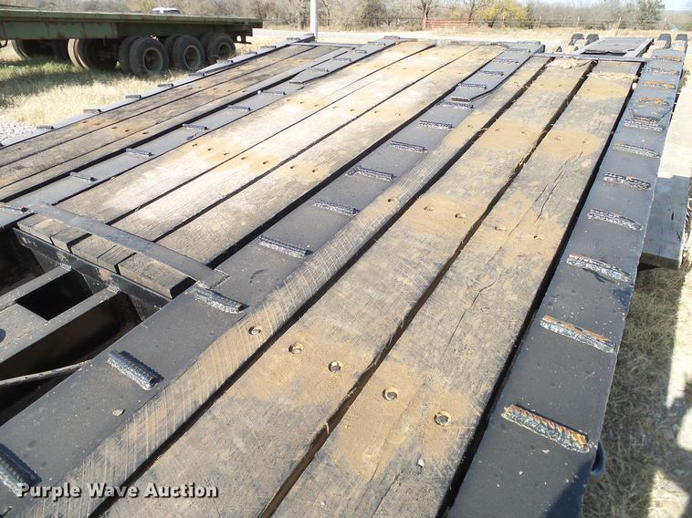 image for item EE9648 1969 Hyster lowboy equipment trailer