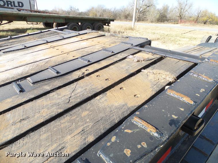 image for item EE9648 1969 Hyster lowboy equipment trailer