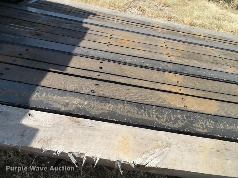 image for item EE9648 1969 Hyster lowboy equipment trailer