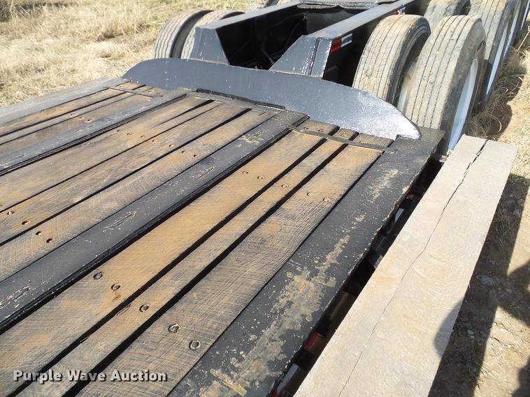 image for item EE9648 1969 Hyster lowboy equipment trailer