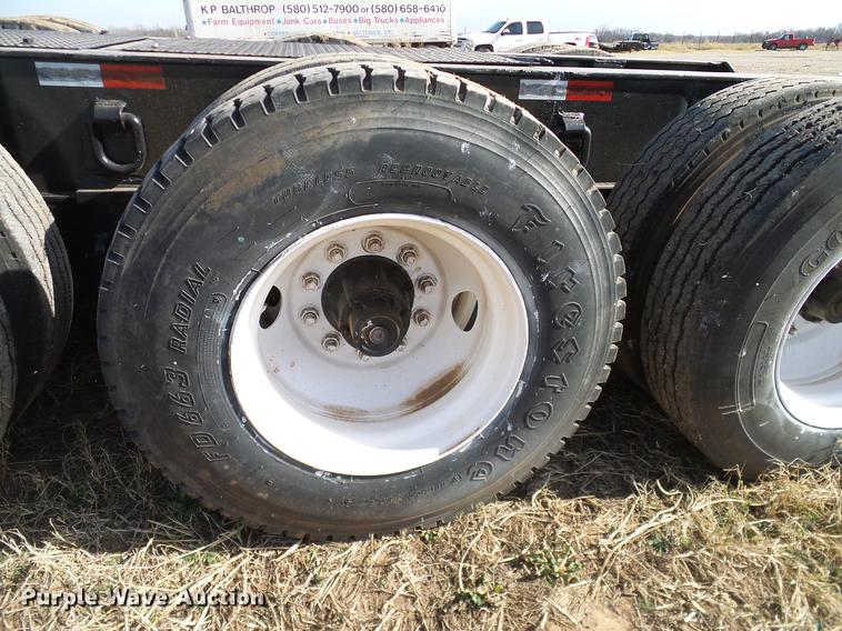 image for item EE9648 1969 Hyster lowboy equipment trailer