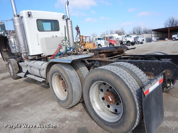 image for item EJ9854 1999 Kenworth W900 semi truck