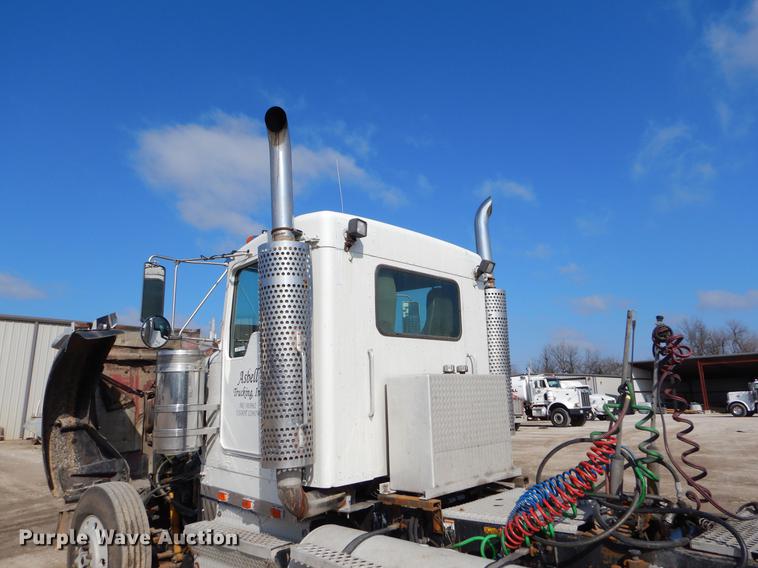 image for item EJ9854 1999 Kenworth W900 semi truck