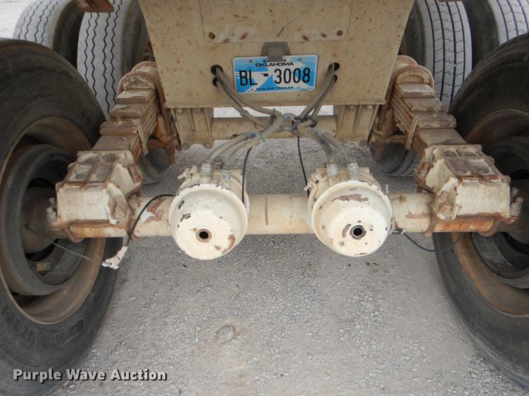 image for item EJ9874 2000 CPS end dump trailer