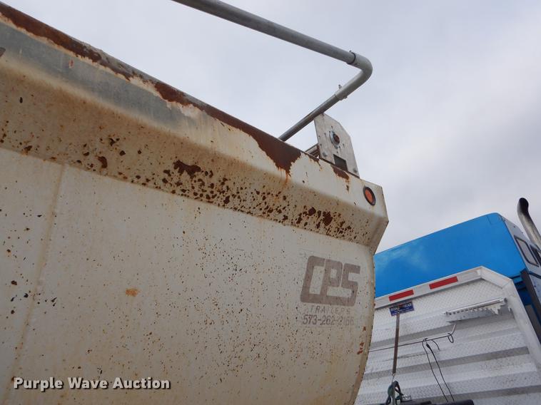 image for item EJ9874 2000 CPS end dump trailer