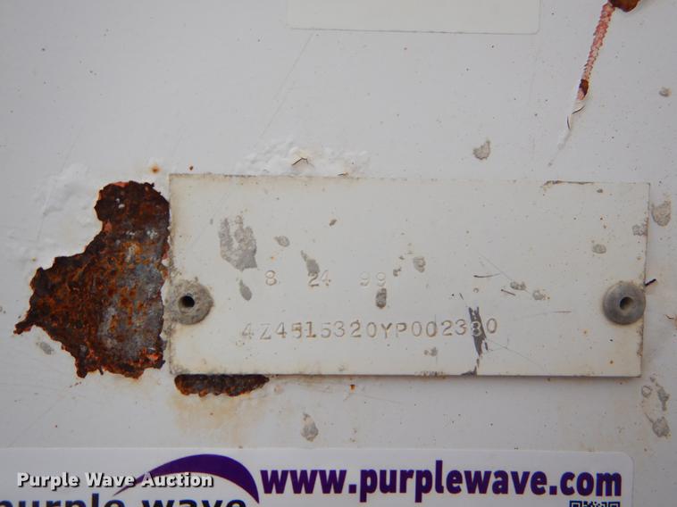 image for item EJ9874 2000 CPS end dump trailer