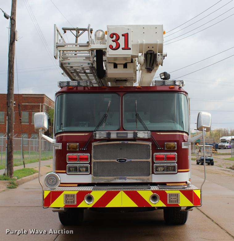 image for item BE9370 2012 E-one Cyclone II Quint ladder fire truck