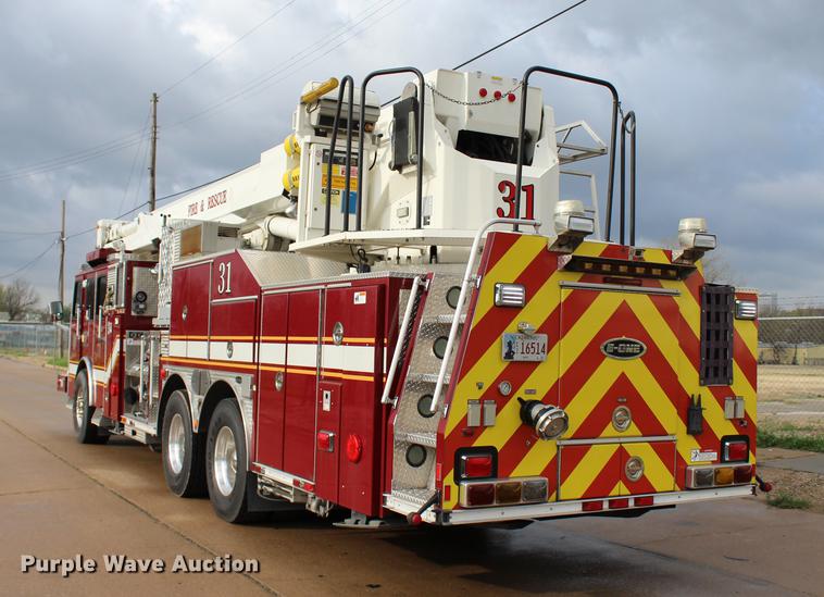 image for item BE9370 2012 E-one Cyclone II Quint ladder fire truck