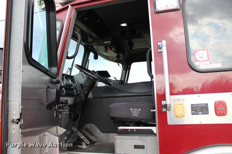 image for item BE9370 2012 E-one Cyclone II Quint ladder fire truck