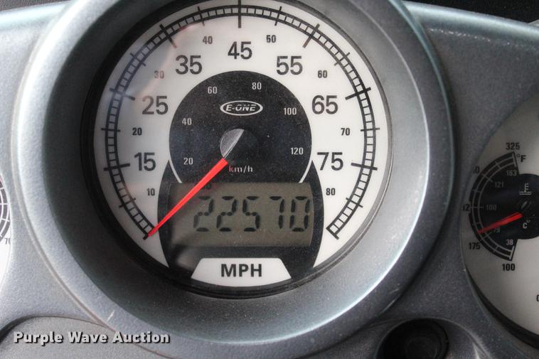 image for item BE9370 2012 E-one Cyclone II Quint ladder fire truck