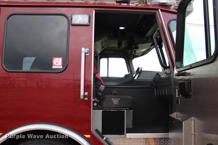 image for item BE9370 2012 E-one Cyclone II Quint ladder fire truck