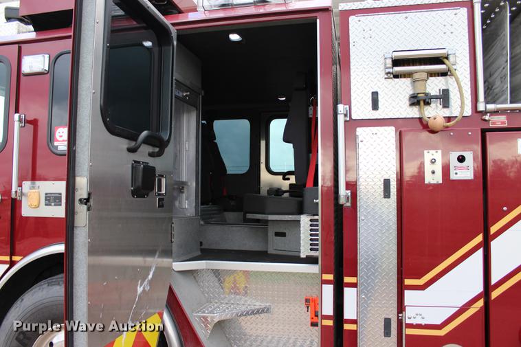 image for item BE9370 2012 E-one Cyclone II Quint ladder fire truck