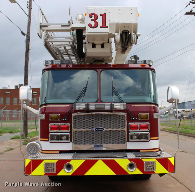 image for item BE9370 2012 E-one Cyclone II Quint ladder fire truck