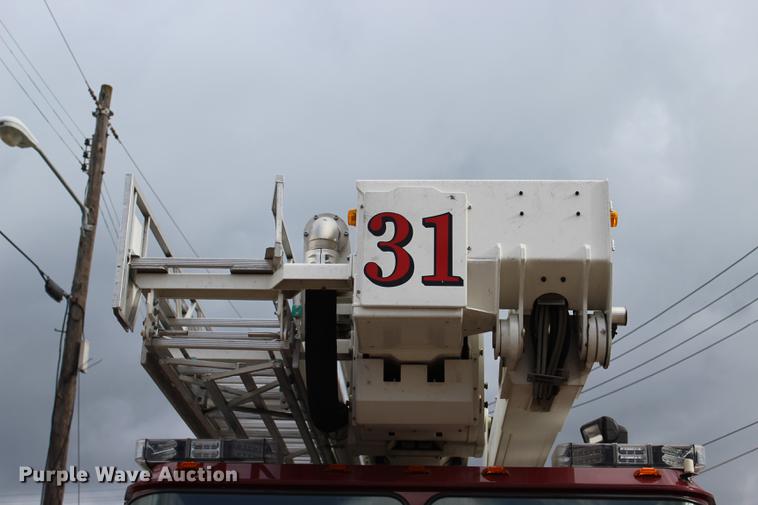 image for item BE9370 2012 E-one Cyclone II Quint ladder fire truck