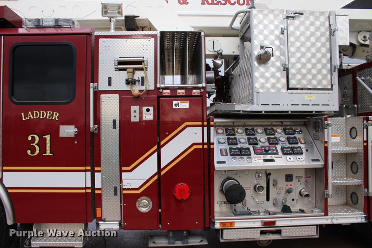 image for item BE9370 2012 E-one Cyclone II Quint ladder fire truck