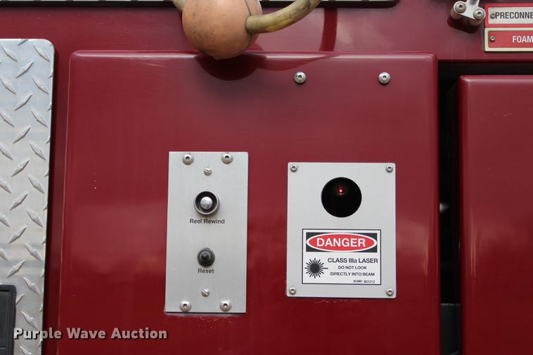 image for item BE9370 2012 E-one Cyclone II Quint ladder fire truck